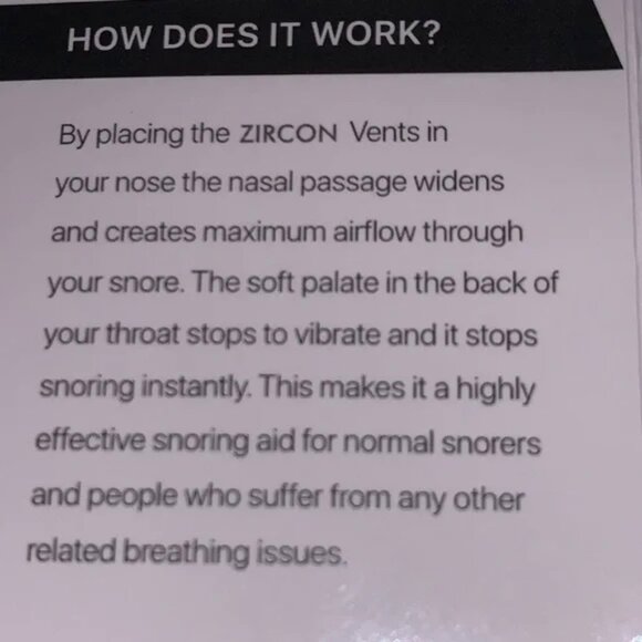NEW Zircon Nogenix Snorecare Tubes Set of 2 Boxes - Picture 4 of 5
